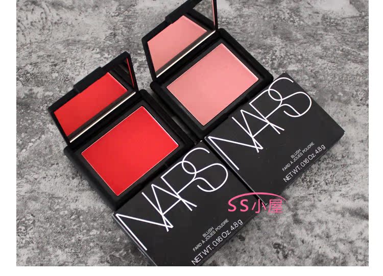NARS đỏ mặt rouge chói lóa đỏ tươi 4,8g cực khoái ham muốn sâu họng DESIRE / GINA Taj Mahal phấn má 3ce rose beige