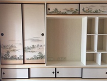 He room solid wood Fusima door partition door tatami sliding door Fosma gate door Tiandidai door