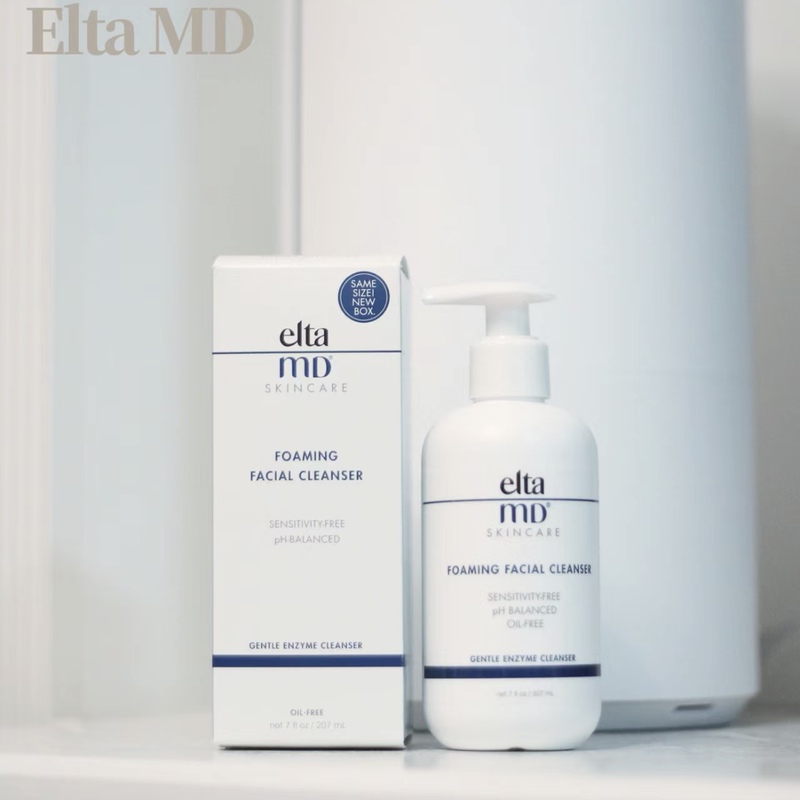American Elta Md Amino Acid Facial Cleanser for Women, Facial Cleanser for Men, Gentle Foam, Oil Control, Deep Layer Cleansing 207ml American Elta Md Amino Acid Facial Cleanser for Women, Facial Cleanser for Men, Gentle Foam, Oil Control, Deep Layer Cleansing 207ml