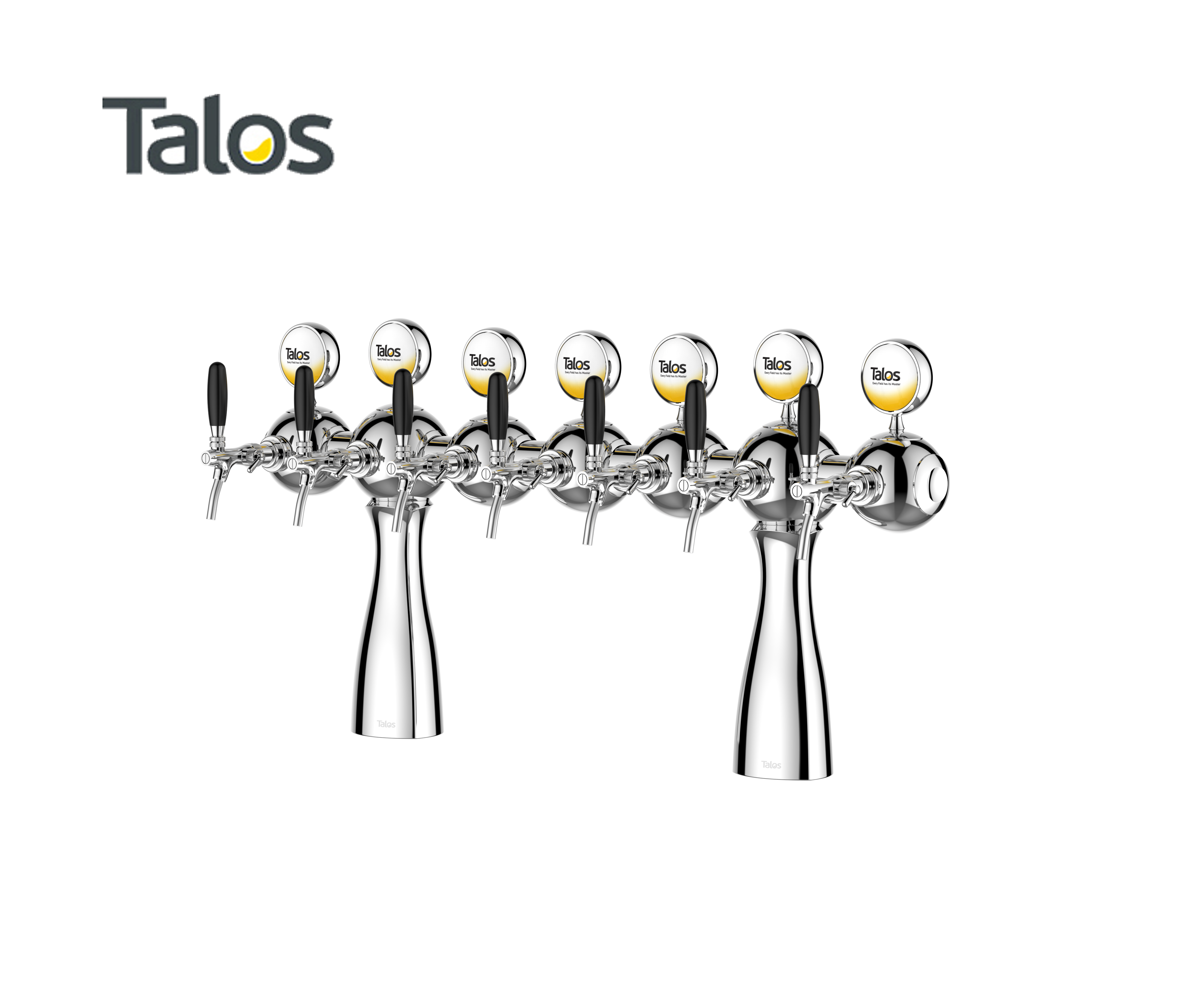 Talos Taros beer distribution equipment Bar beer column Parisian wine tower 7 holes with light 1035703