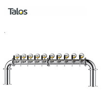 Talos Talos Beer Distribution Equipment Bar Stainless Steel Beer Column Wine Tower Gate Shape 10 Hole 1046103
