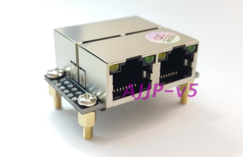 Rj45 Docking Straight-Through Hub Connector Network Cable Docking Module Network Port to Network Port Adapter Board N2Wksal