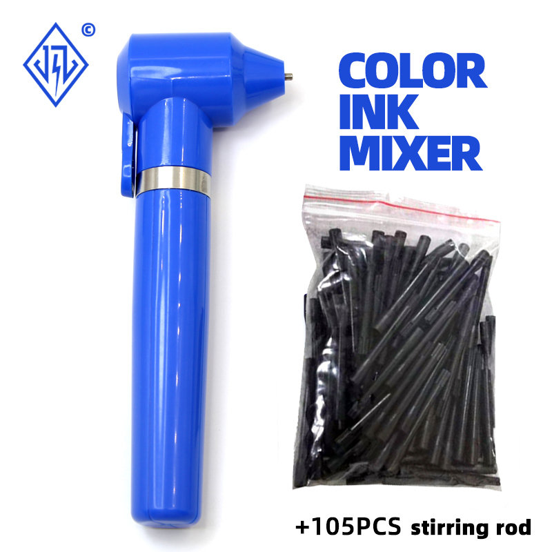 Mini Electric Tattoo Pigment Mixer, Pigment Ink Mixing and Blending Tool Set Inkmixer