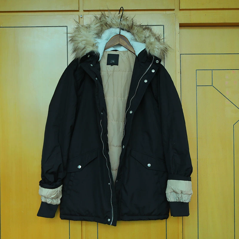 Chống mùa phúc lợi mùa thu đông Các mẫu áo khoác lông thú có thể tháo rời lớn M51 quân đội cải tiến áo khoác cotton - Bông