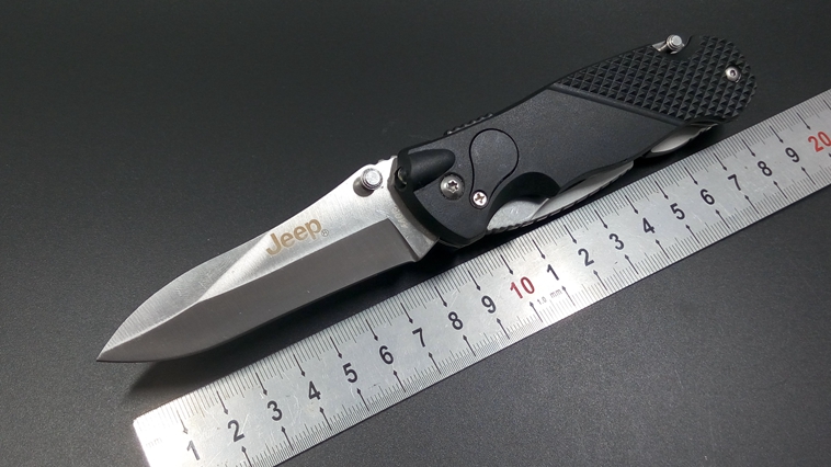 Knife folding knife new version 801 with lighting pliers white light plastic handle