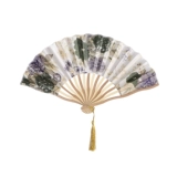 Синь справка продуктовый магазин прохладный вентилятор древний складной вентилятор раковина раковина вентилятор китайский стиль складной вентилятор