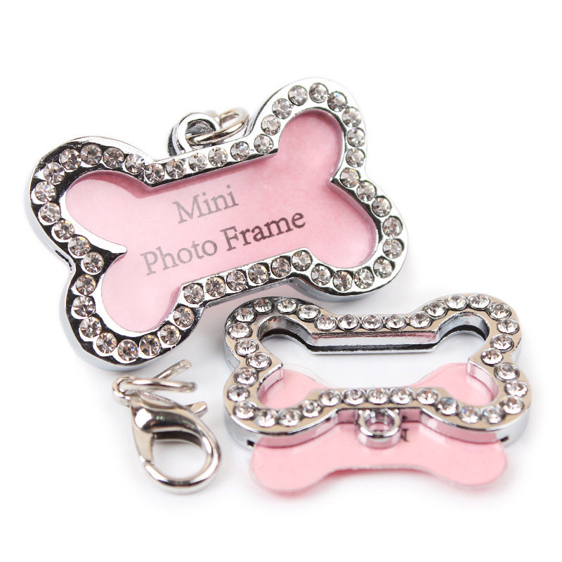 Anti-Loss Dog Listed Dog Tags Pet Nameplate Dog Nameplate Dog Nameplate Dog Nameplate Neckline Dog Bell Item Ring Cat Card