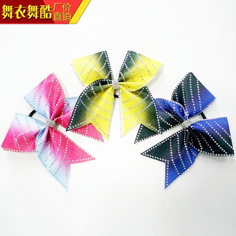 Dancewear dance cool custom cheerleading bow headdress