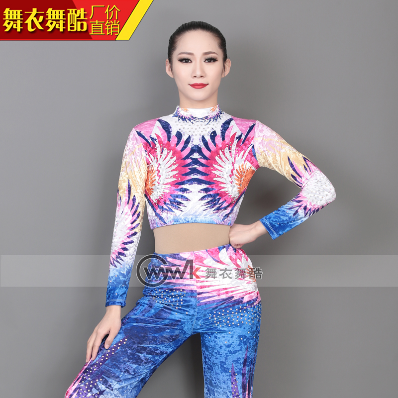 Dance clothes dance cool fitness gymnastics gymnastics gymnastics cheerleading art Fox competition workshop dance row dance art test customization