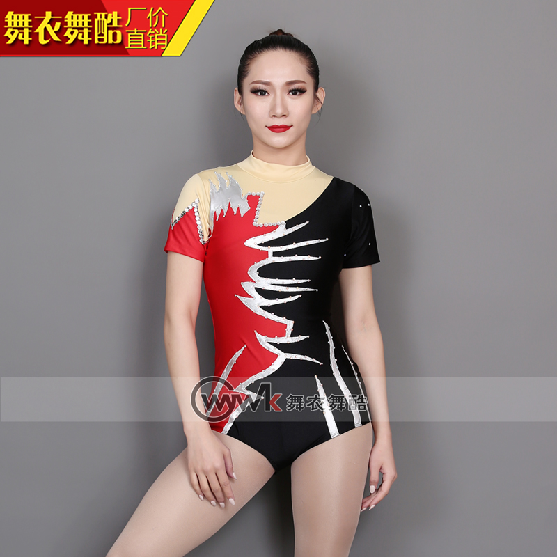 Dance clothes dance cool figure skating performance clothes artistic gymnastics clothes competition leave ice art test cheerleading professional ball customization