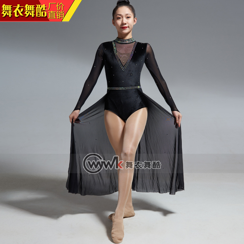 Dance clothes dance cool jazz clothes rhythmic gymnastics clothes dance clothes female art test professional custom children's skills verification test competition