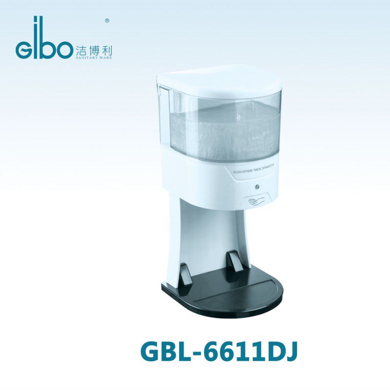 Hotel Guest House Dressing Room Wall-mounted Induction to soapware cleaning Bollie GBL-6611DJ with a depository for induction soap liquid machine