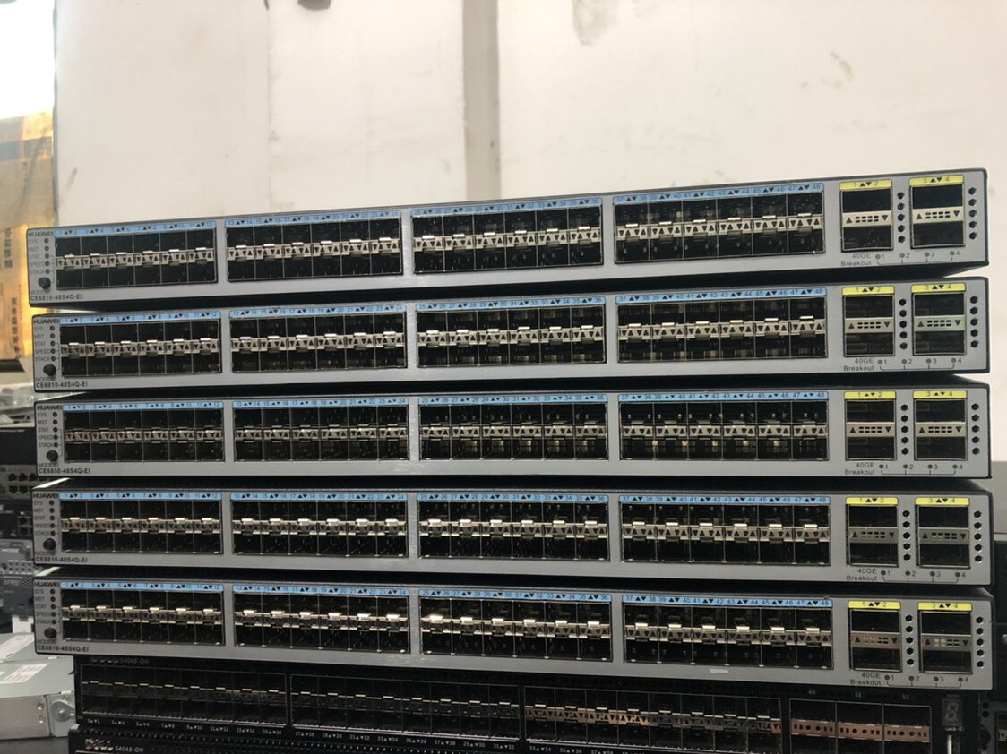 Huawei CE6810-48S4Q-EI data switch 48 mouth 10,000 trillion light outlet 4 40G QSFP ports