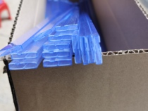 Icelectronic components chip transparent tube pvc plastic anti-static Universal Tube TO252 package