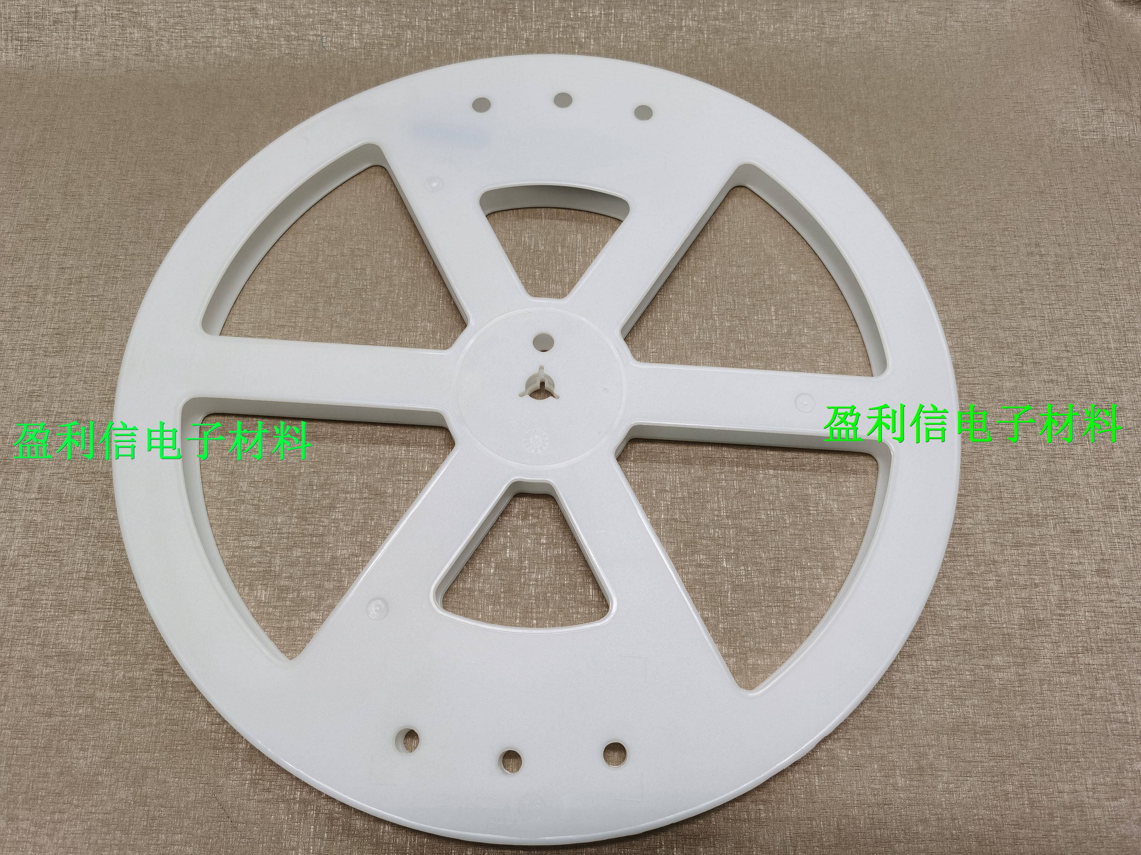 IC chip material tray carrier tape reel SMT tray 15 inch large round disc Taping tray The whole disc diameter 38CM