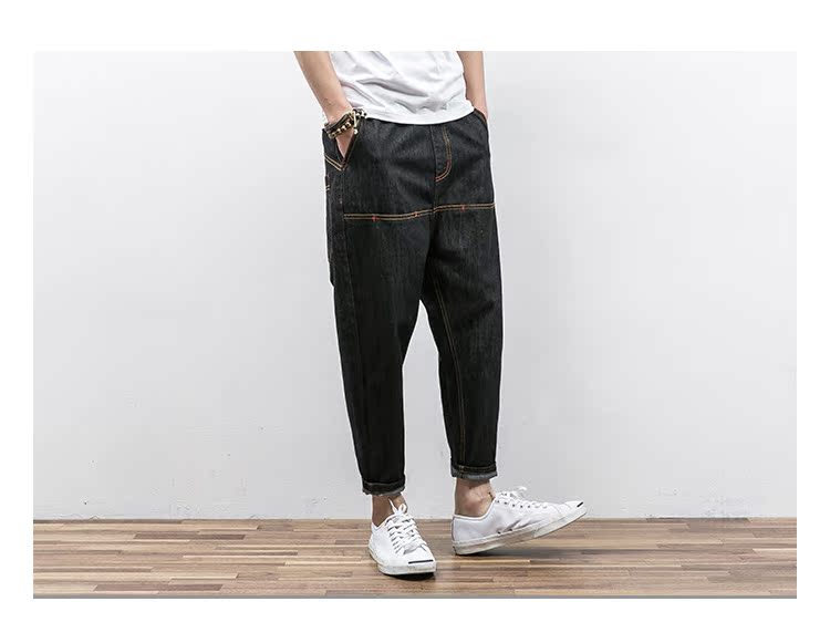 Jeans pour jeunesse Sarouel en coton pour été - Ref 1461636 Image 52