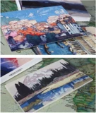 Японская открытка, украшение для ногтей, постер, карточки, ручная роспись, подарок на день рождения