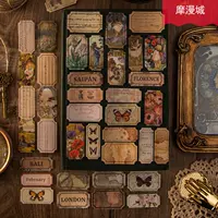 Моджинг материал бумага бумага бумага бумага времени серии коридоров серии ретро Разное Справочник DIY DECERTAC