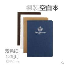 Dowlin Hard Face Nude Ben Padro B5 A6-128 pages nostalgic graffiti book cowhide blank book