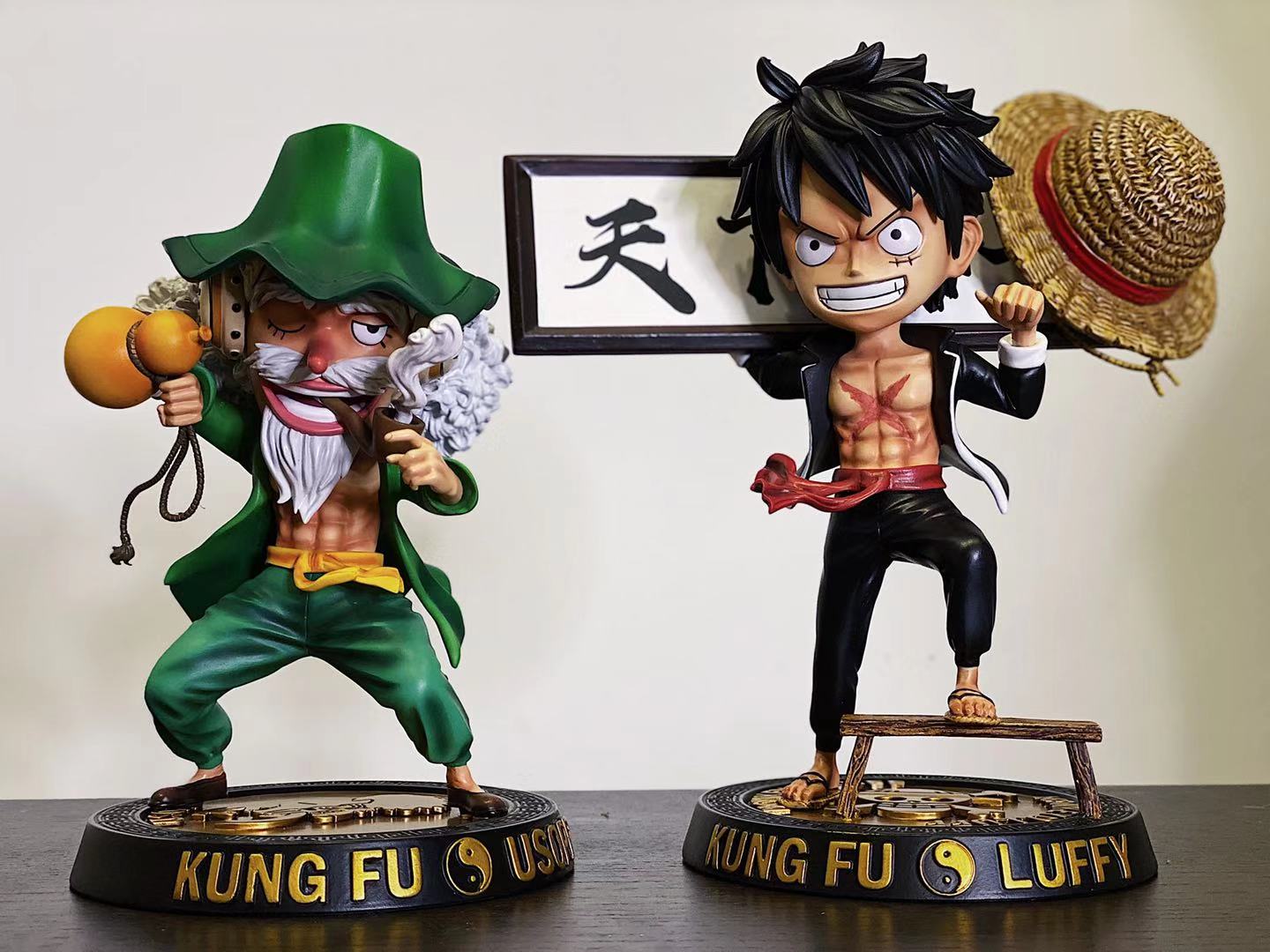 F3 Studio Kongfu Series One Piece Monkey D Luffy Usopp Resin Model Painted Hot Pchomeusa 海外代購 F3 Studio Kongfu Series One Piece Monkey D Luffy Usopp Resin Model Painted Hot Pchomeusa 海外代購