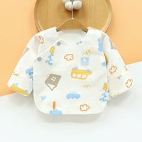 Авто синий двухслойный из чистого хлопка весна и осень