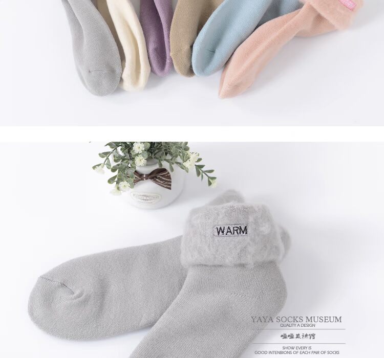 Vớ dày ấm, vớ nữ còng cộng với vớ nhung mùa thu và mùa đông tất nhà tất học sinh nữ 