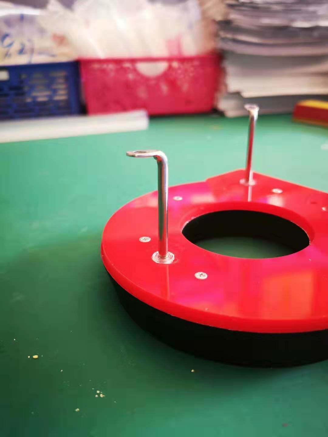 Back Luminous Character Mount Accessories Special Support Corner Yard Backbeat Lamp Support Leg Mount Accessories Back Luminous Legs