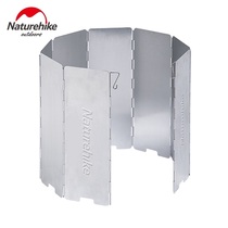 NH Norwegian OUTDOOR CAMPING FOLD SCREEN TYPE STOVE WINDPROOF WIND SHIELD LIGHT PICNIC PICNIC WILD COOKING EQUIPMENT