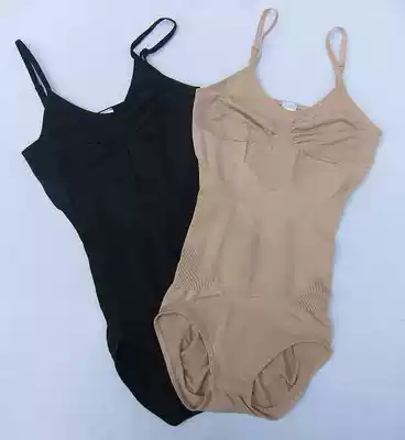 Seamless beauty and strong body shaping sling jumpsuit Corset abdomen tight hips sleeveless autumn and winter bottoming fever suit