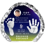 吉祥童子 Детский браслет из кварца, отпечатки рук и ног, чернильная подушечка, сувенир, делается под заказ