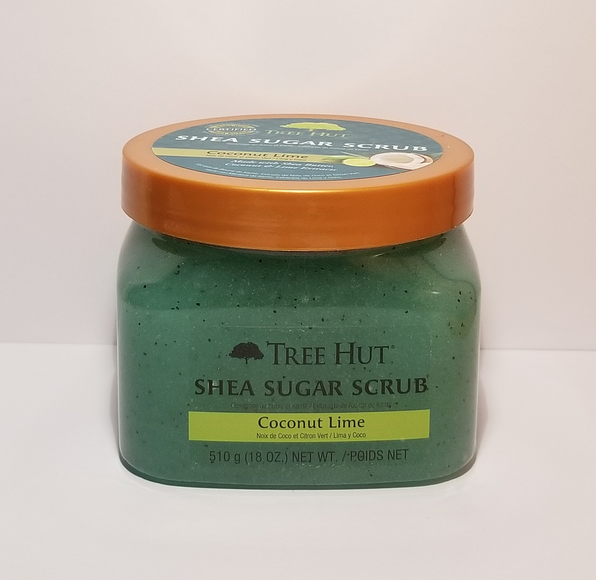 Spot * U.S. Imports Tree Hut Coconut Green Lemon Body Scrub 510g-Smooth Skin