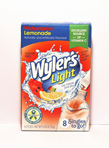 Spot * US Wylers Light sugar-free watermelon lemon flavored drinking powder 21 1G