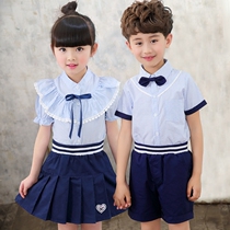 Kindergarten Garden Suit Summer Clothing Graduation Photos Clothing Ingléen Academy Wind Kids Class Clothes Summer Elementary School Uniforms Suit