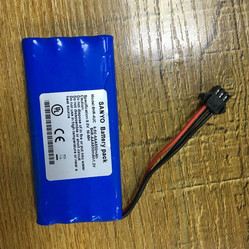 多普勒 9.6V-AAA650mAh  8HR-AAA650mAh 8HR-4UC 电池