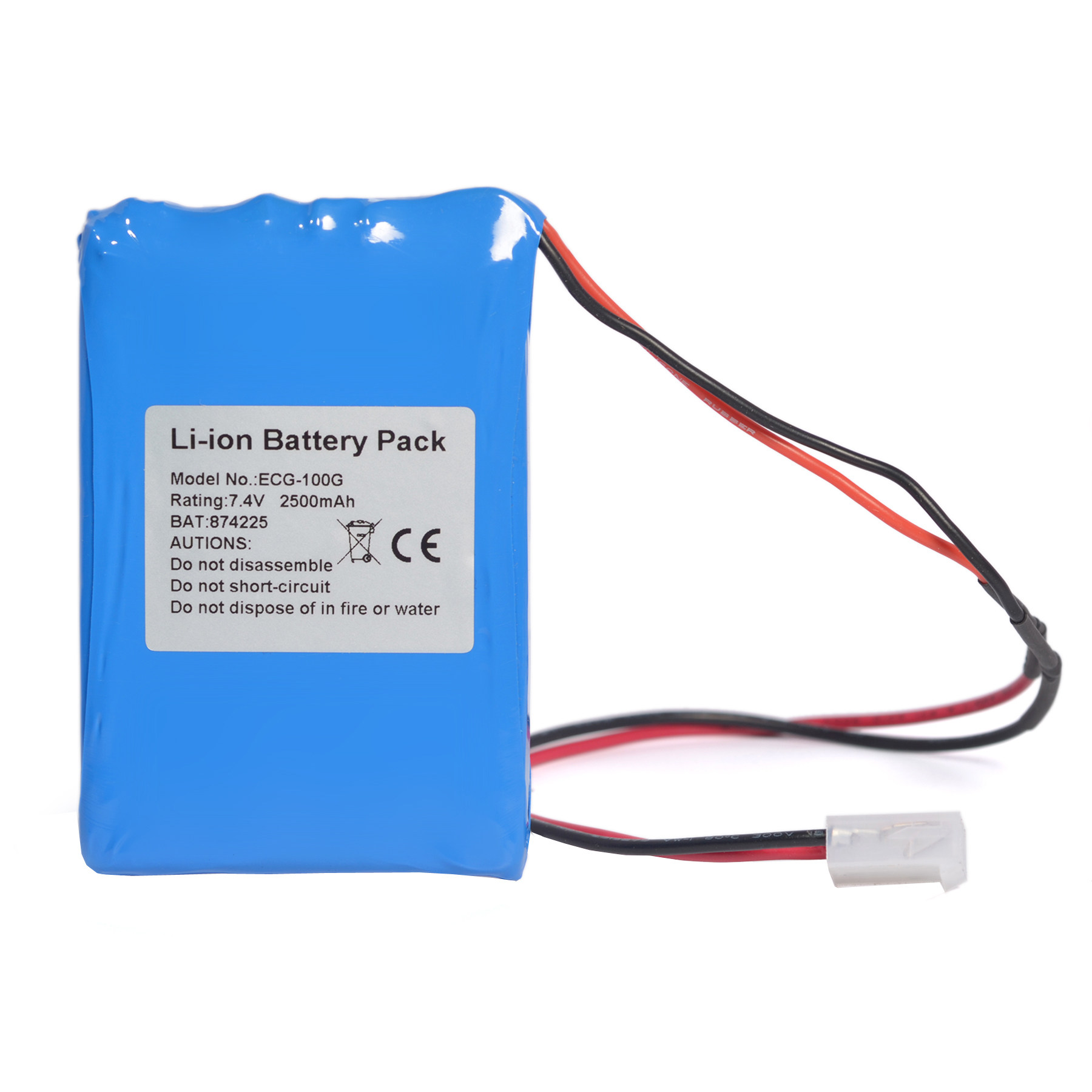 Lee &amp; J.Power FOR CONTEC 适用康泰 ECG-100G心电图机电池