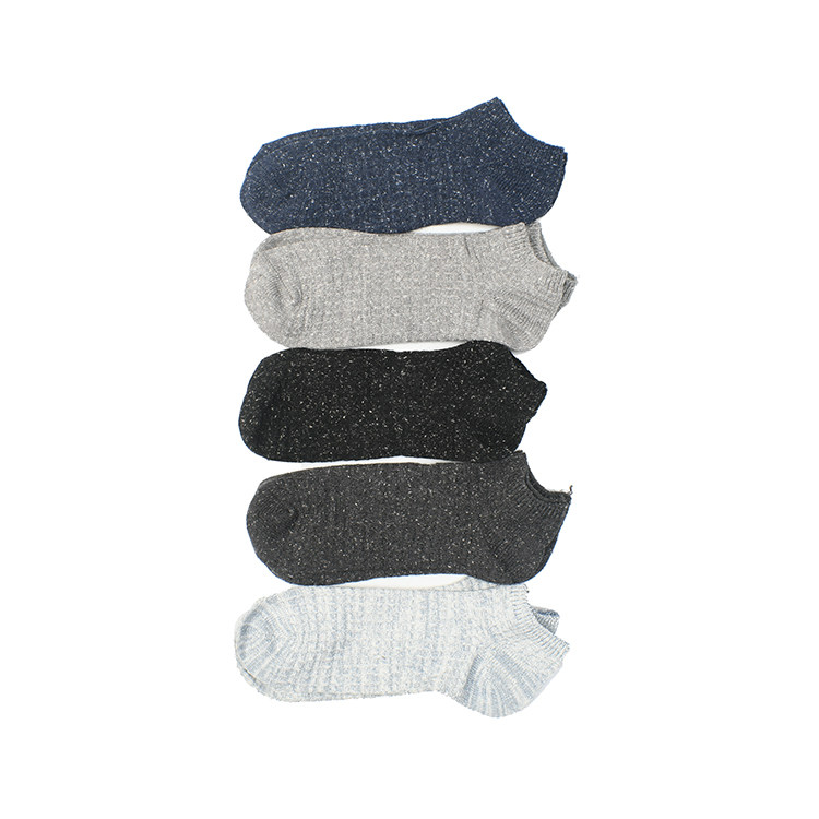 Thick-knit short socks, comfortable and warm sports socks, multi-color casual basic men's and women's socks, 113