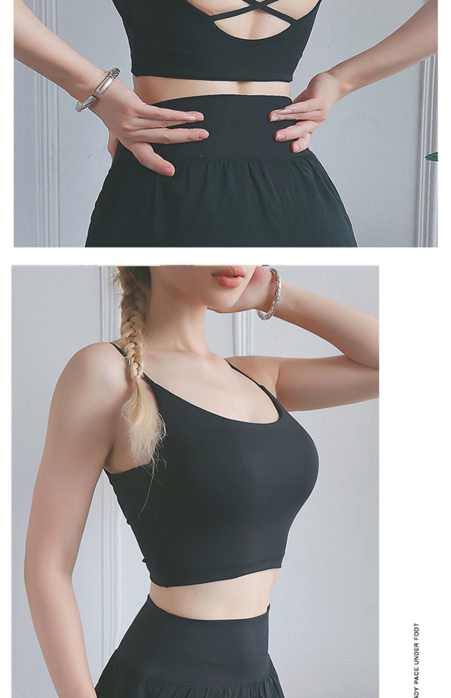 Áo vest thể thao nữ đẹp trở lại quần áo yoga khô hàng đầu với áo ngực tập thể dục sling đồ lót yoga mặc áo ngực mùa hè - Đồ lót thể thao áo gym