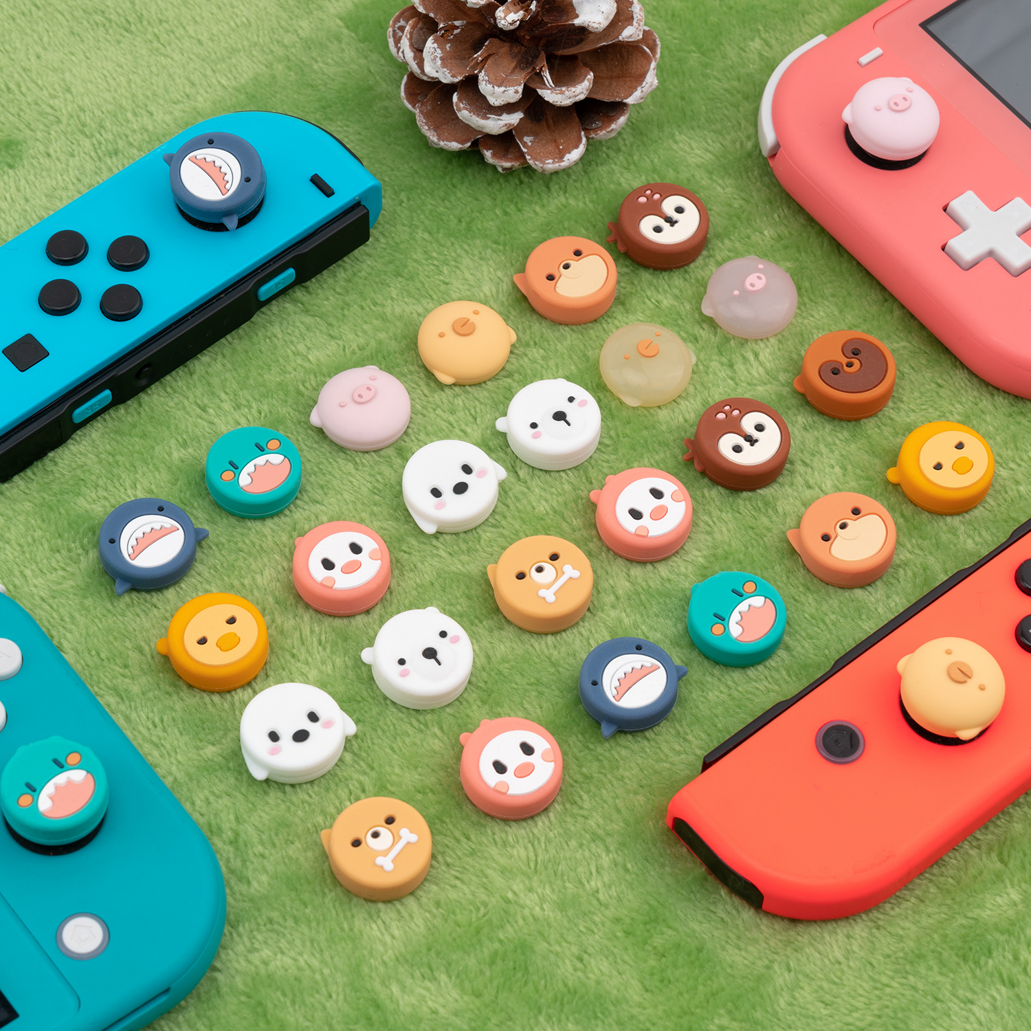 Extremely want Switch rocker sleeve OLED handle key cap NS cat's claw JOY protection sleeve LITE rocker cap