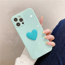 iPhone12 pure color mint green solid loving 11Promax Jane about xxs female 7p8plus soft xr phone shell