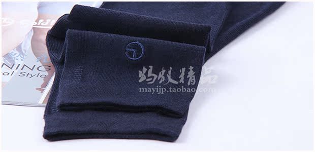 Vớ Jinlilai chính hãng cho nam sợi tre khử mùi kháng khuẩn kinh doanh vớ nam 8003 vớ mùa thu và mùa đông dày 8 đôi miễn phí tất dài nam