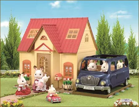 Японская эпоха лесной семьи игрушки Sylvanian Families новая версия набор домик на праздники