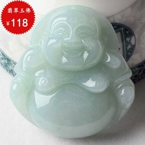 Natural jewelMyanmar A-goods Emerald Buddha jade jade jade jade jade jade maildam majesty buddha