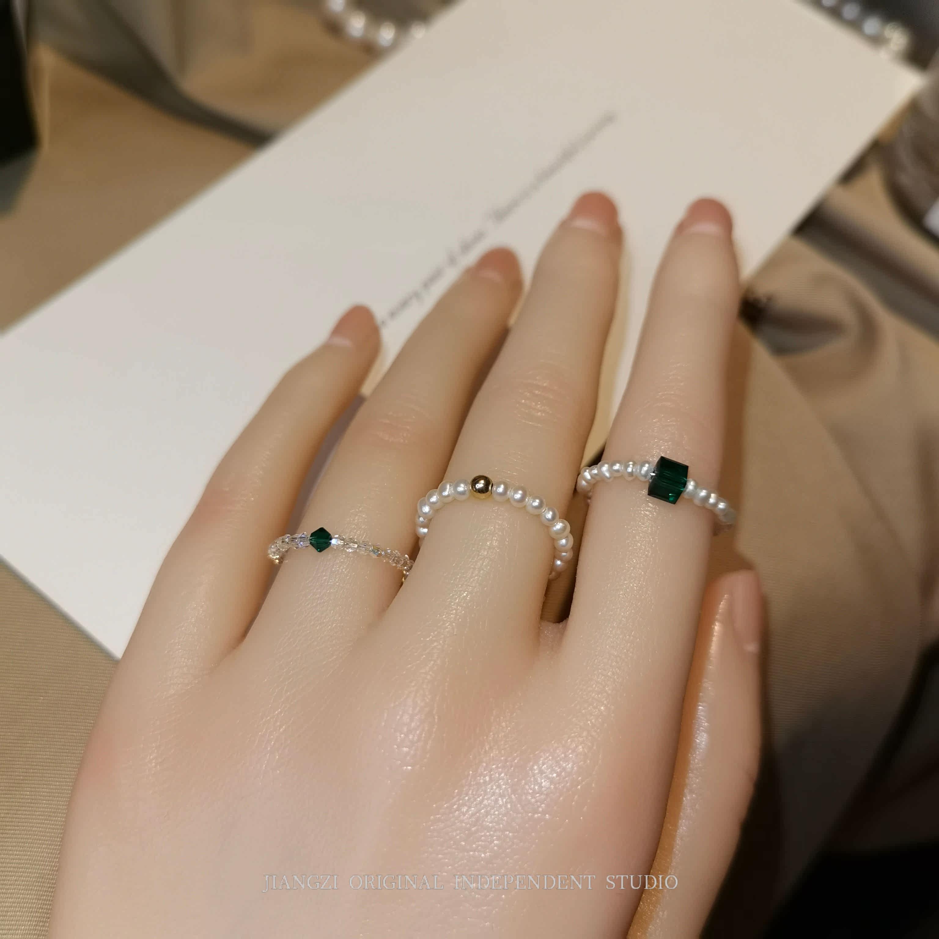 JZ STU American 14K gold high quality flawless pearl non-ordinary ring ring