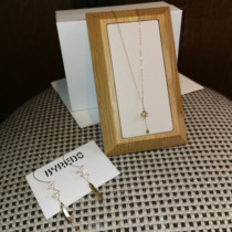 JZ STU ◆ exclusive light luxury antique style peach heart retro American 14K gold gold does not fade hypoallergenic necklace