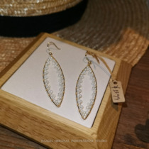 JZ STU ◆ exclusive original antique style buyer shop light luxury jewelry American 14K gold pearl earrings earrings