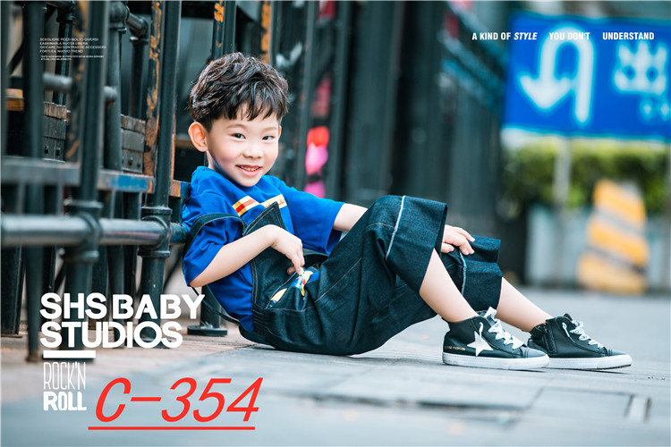Triển lãm 2019 quần áo trẻ em mới chụp ảnh thời trang thủy triều trai trai gái ảnh studio sáng tạo quần áo trẻ em - Khác shop quần áo trẻ em đẹp