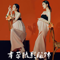 Photo studios new style of pregnant womens photo-taking clothing beautiful and temperamental maternity clothes pregnant womens clothes for pregnant womens photography artistic photo-taking clothes