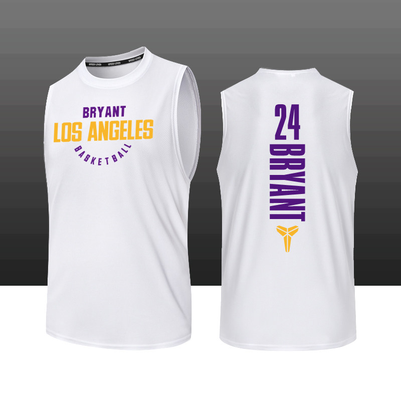 Basketball vest Men's quick-drying sleeveless ball suit Student training suit shooting suit sports waistcoat letter brother jersey DIY