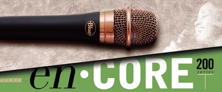 BLUE ENCORE 200 EN CORE 200 handheld moving coil microphone microphone fit for security 