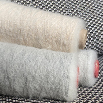 Wheat pocket with pure cashmere wire special mare hair wool sweater scarf hand knitting DIY